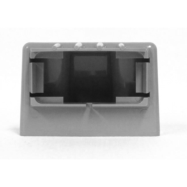 TL 00791, Bracket Mount, 15 Series Lights, Rectangular, Chrome, 2 Screwbracket Mount